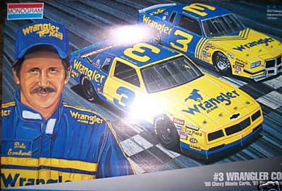 #3 Wrangler Combo Dale Earnhardt 1981 Grand Prix & 1986 Monte Carlo