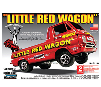 Little Red Wagon model kit